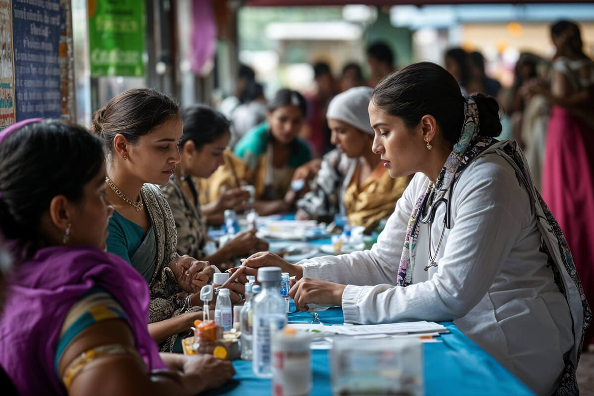 A community health programme in progress